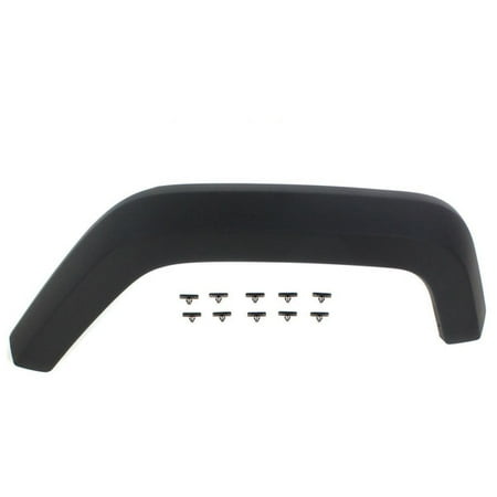 For 07-18 Wrangler Rear Fender Flare Wheel Opening Molding Trim Arch Left Side