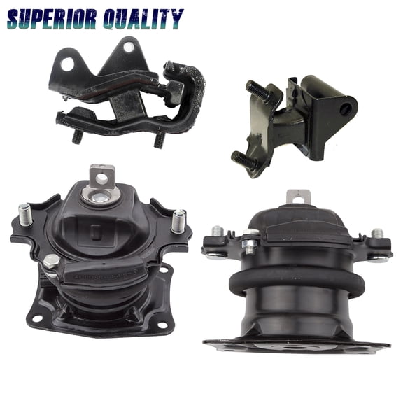 For 07 Honda Odyssey 3.5L i-VTEC Version Engine Motor & Transmission Mount 65026EL 4583 4558 4557 Set 4PCS M3563
