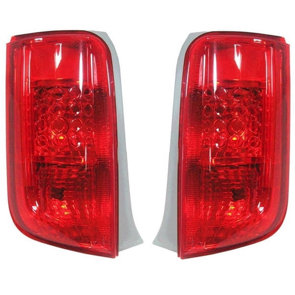 For 08 09 10 Scion XB Taillight Taillamp Rear Brake Light Lamp w/o Bulb SET PAIR