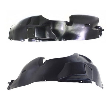 For 08-10 Grand Cherokee Front Splash Shield Inner Fender Liner Panel SET PAIR