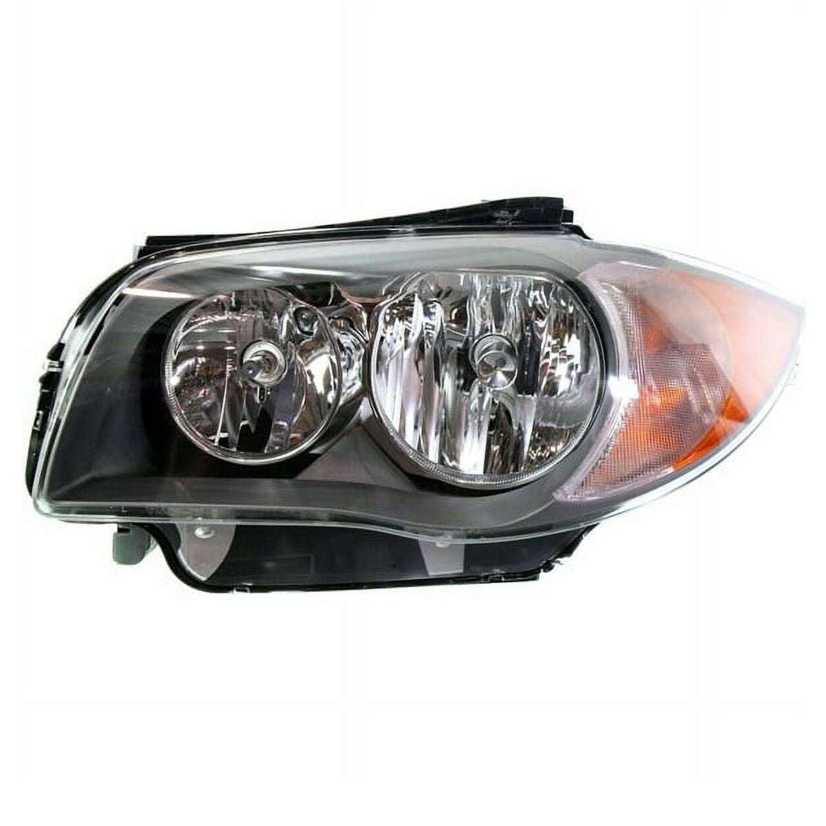 For 08-11 BMW 128i Front Headlight Headlamp Halogen Head Light w/Bulb ...