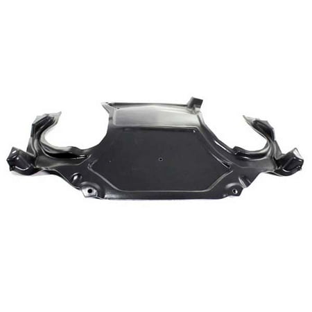 For 08-11 Benz C-Class Rear Engine Splash Shield Under Cover Guard Black Plastic
