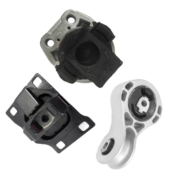 For 08-11 Ford Focus 2.0L 5312 5322 2986 Engine Motor & Transmission Mount Set 3PCS 08 09 10 11