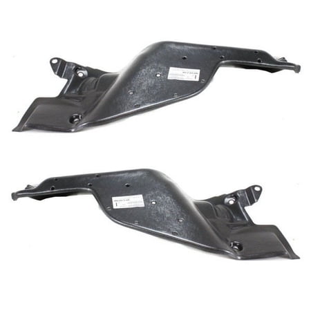 For 08-11 Impreza Front Engine Splash Shield Under Cover Guard LH+RH SET PAIR