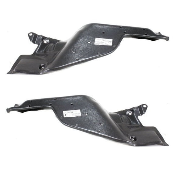 For 08-11 Impreza Front Engine Splash Shield Under Cover Guard LH+RH SET PAIR