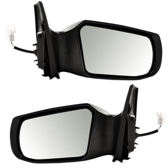 For 08-13 Altima S 2.5L Coupe 2-Door Rear View Mirror Power Non-Heated PAIR SET