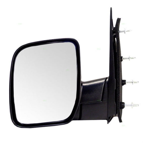 For 08-13 E-Series Van Rear View Mirror Manual Textured Foldinging LH Left Side