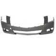 thumbnail image 1 of For 08-14 CTS w/o HID Headlights Front Bumper Cover Assembly Primed GM1000855, 1 of 5