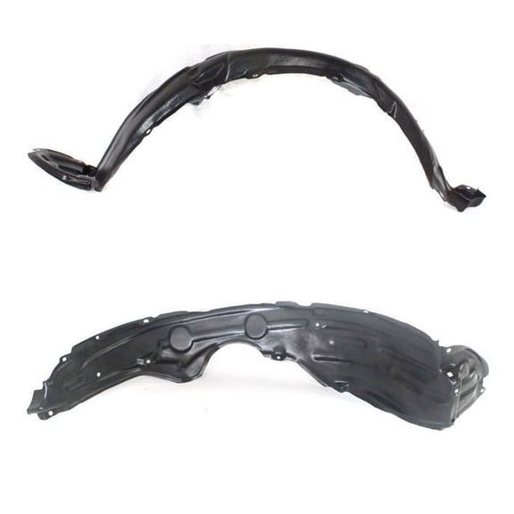 For 08-14 xD Hatchback Front Splash Shield Inner Fender Liner Panel 2PC SET PAIR