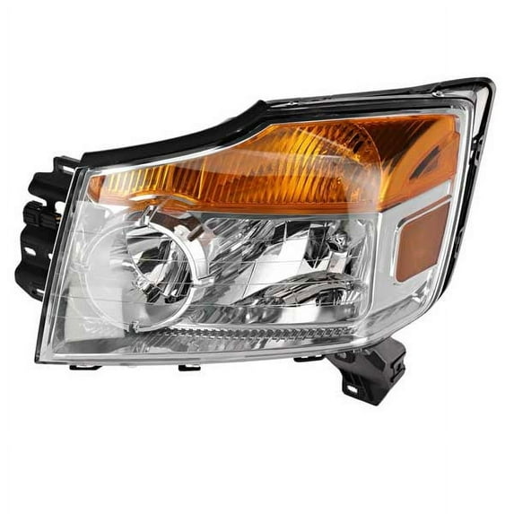 For 08-15 Armada Halogen Headlight Headlamp Front Head Light w/Bulb Driver Side