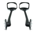 thumbnail image 1 of For 08-15 Freightliner Cascadia Truck 113/125 Hood Mirror Manual Chrome Set Pair, 1 of 5