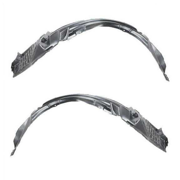For 08-15 Lancer Evo 2.0L Front Splash Shield Inner Fender Liner Panel SET PAIR