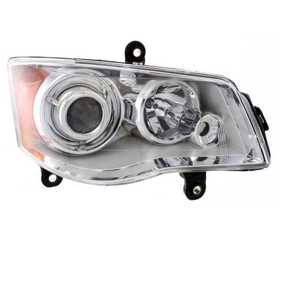 For 08-16 Town & Country HID Headlight Headlamp Head Light w/o Bulb Right Side