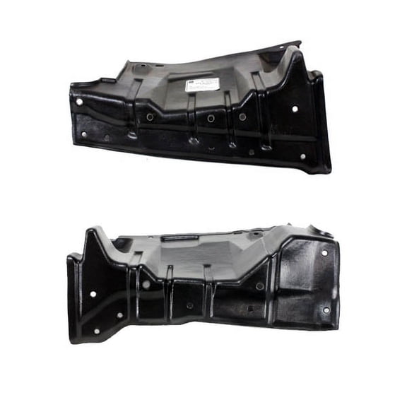 For 08-17 Lancer Engine Splash Shield Under Cover Undercar Guard LH+RH SET PAIR