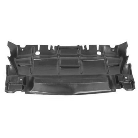 For 2008-2014 E-450 Super Duty Front Engine Splash Shield Black Plastic Q