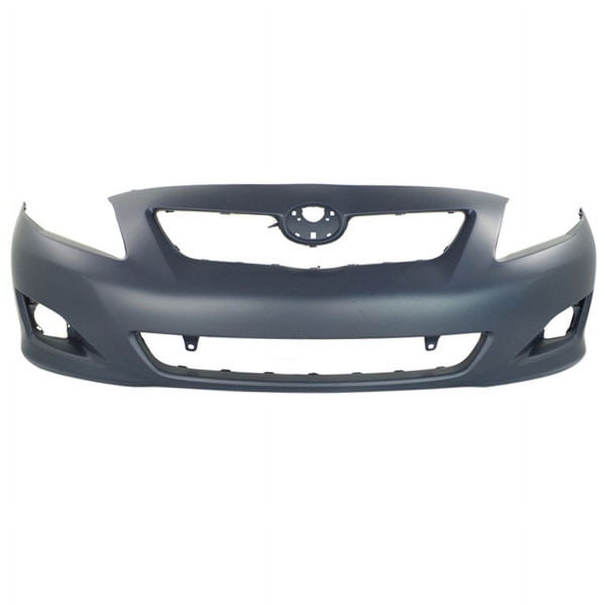 For 09-10 Corolla Front Bumper Cover Assy Primed USA/Japan TO1000343 5211902990 - image 1 of 2