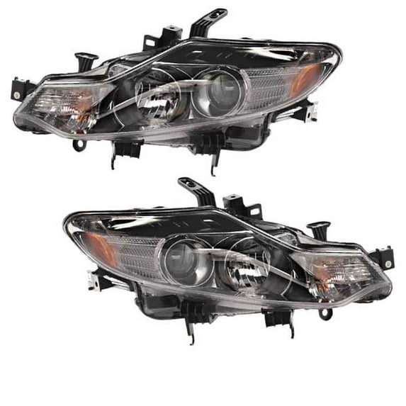 For 09-10 Murano Headlight Headlamp Front Halogen Head Light Lamp Bulb PAIR SET