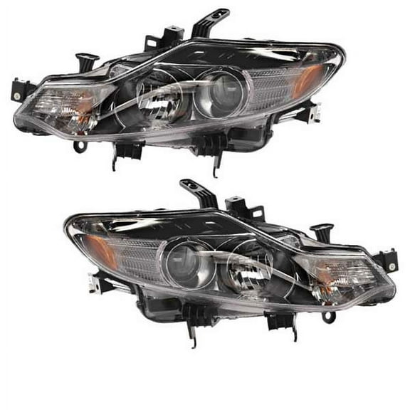 For 09-10 Murano Headlight Headlamp Front Halogen Head Light Lamp Bulb PAIR SET