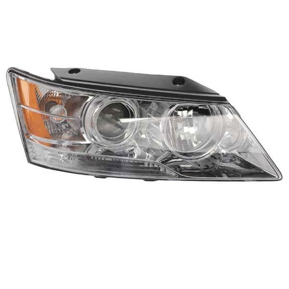 For 09-10 Sonata Front Halogen Headlight Headlamp Head Lamp with Bulb Right Side