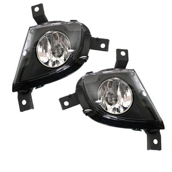 For 09-12 3-Series (w/o M Package) Front Driving Fog Light Lamp Set Pair