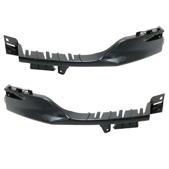 For 09-12 Flex Front Bumper Cover Upper Mounting Brace Bracket Plastic SET PAIR