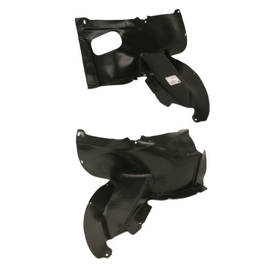 For 09-12 VW Passat CC Front Splash Shield Inner Fender Liner Panel 2PC SET PAIR