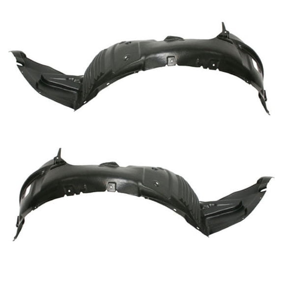 For 09-13 Mazda 6 Sedan Front Splash Shield Inner Fender Liner Panel SET PAIR
