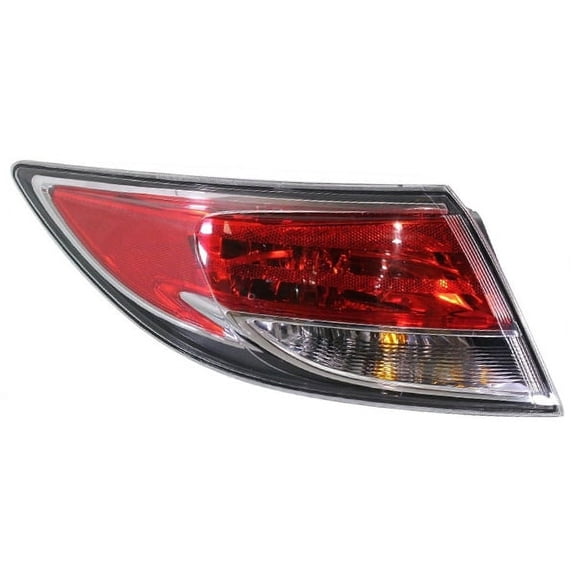 For 09-13 Mazda6 Sedan Outer Taillight Taillamp Rear Brake Lamp w/Bulb Left Side