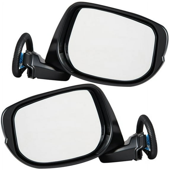 For 09-14 Fit Hatchback Rear View Mirror Power Non-Heat Manual Folding PAIR SET