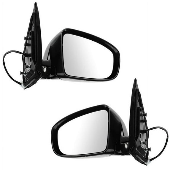 For 09-14 Murano 3.5L Rear View Door Mirror Power Heated Manual Folding SET PAIR