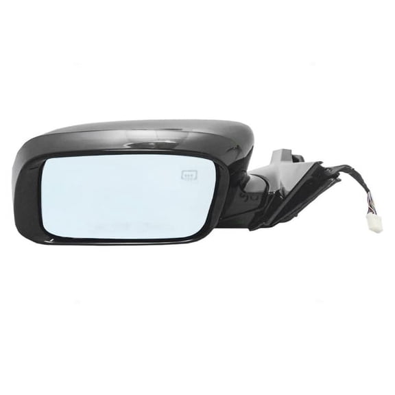 For 09-14 TL Rear View Mirror Power Heated with Memory & Turn Signal Driver Side