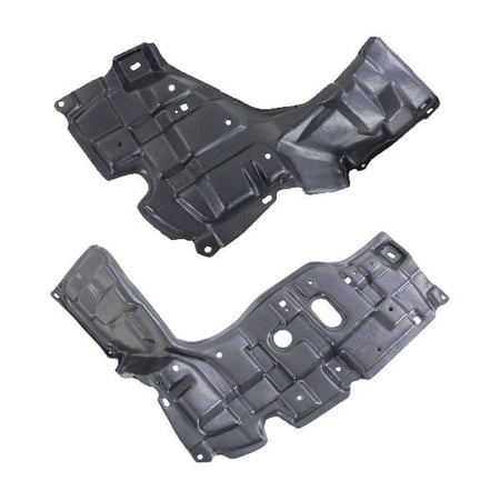 For 09-14 xD, 12-14 Yaris Front Engine Splash Shield Under Cover Left Right PAIR