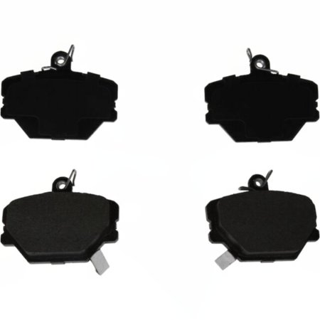 For 09-16 Smart Fortwo Convertible 09-16 Smart Fortwo Coupe Brake Pad Set Front Fits select: 2009-2010,2012-2015 SMART FORTWO PURE/PASSION