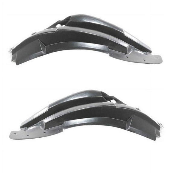 For 09-17 Traverse Front Splash Shield Inner Fender Liner Panel Plastic SET PAIR