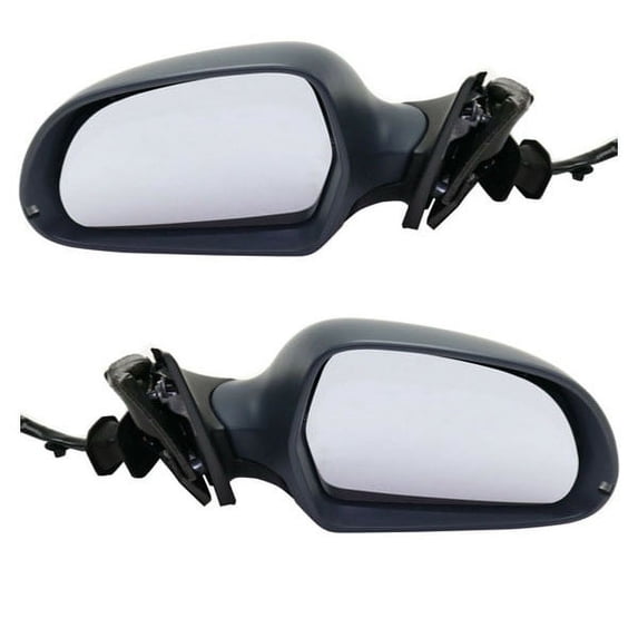 For 09 A4, 13-16 Allroad Rear View Mirror Assembly Power Heated Signal Set Pair