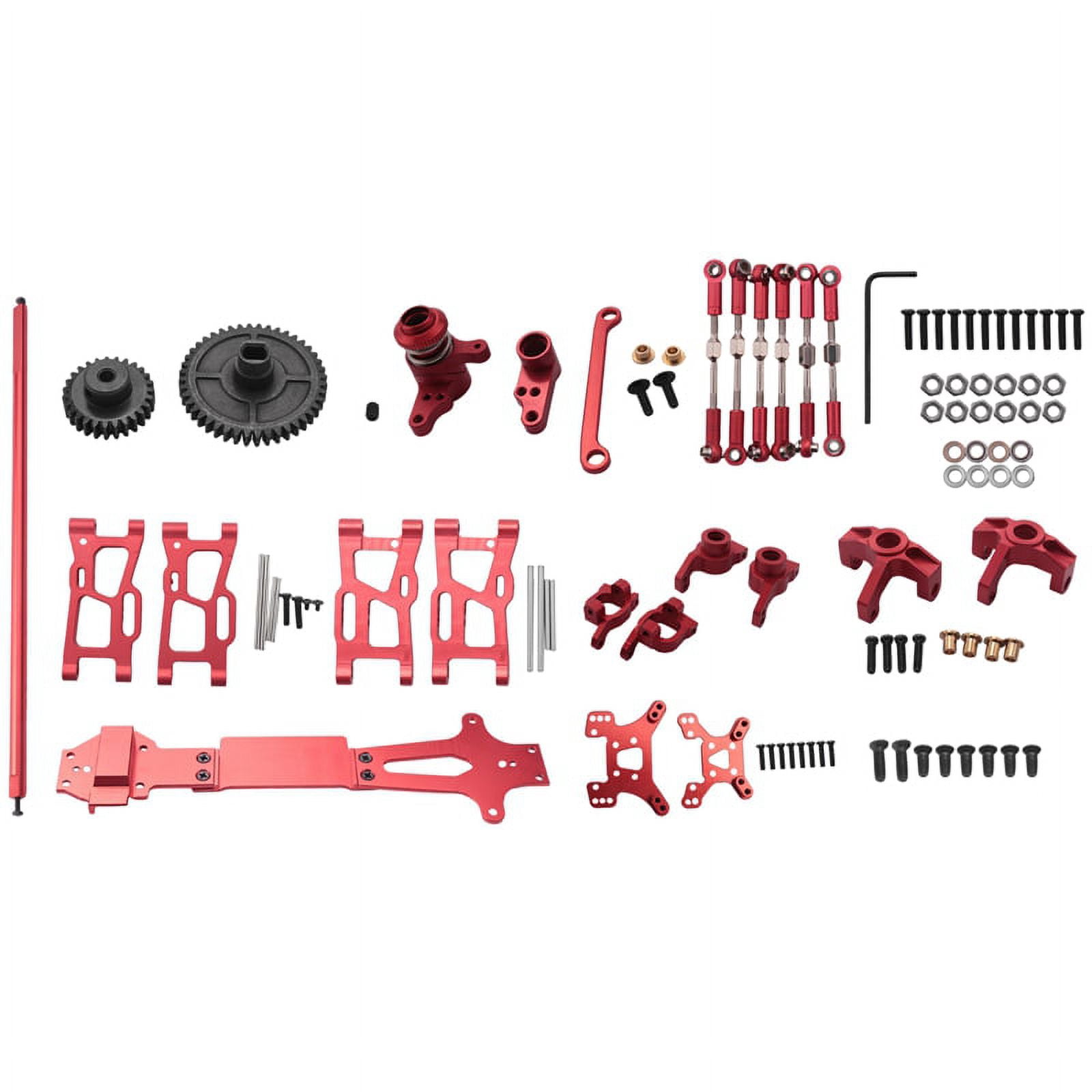 Parts For Rc Car For 1:14 144001 RC Car Full Upgrade Spare Parts Metal C Seat Steering ...