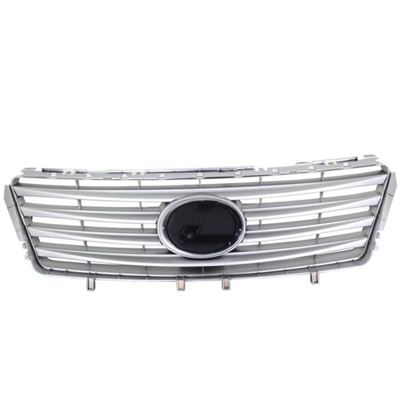 For 10 11 12 ES350 Front Grill Grille Assembly w/o Pre-Collision Silver Plastic
