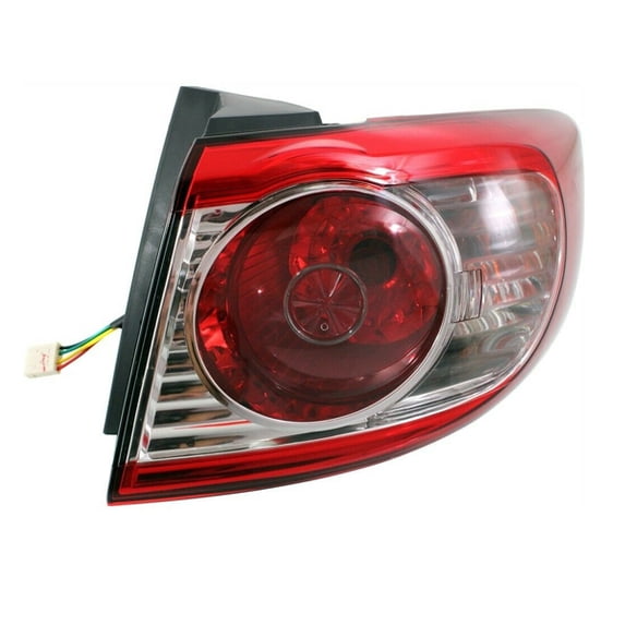 For 10 11 12 Santa Fe Outer Taillight Taillamp Rear Brake Light Lamp Right Side