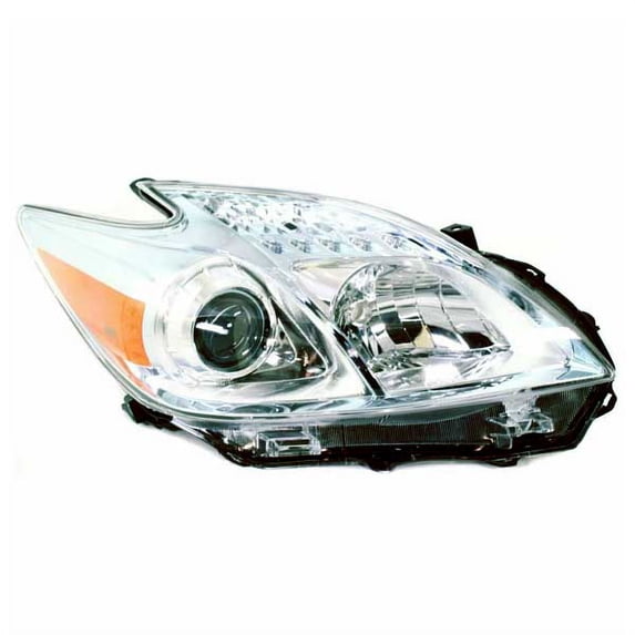 For 10-11 Prius 1.8L Headlight Headlamp Front Halogen Light w/o Bulb Right Side