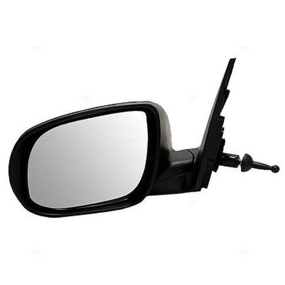 For 10-11 Rio & Rio5 Rear View Mirror Manual Remote w/Lever Folding Driver Side