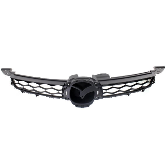 For 10-12 CX-7 CX7 (2.3L Turbo Engine) Front Grill Grille Assembly Primed Black