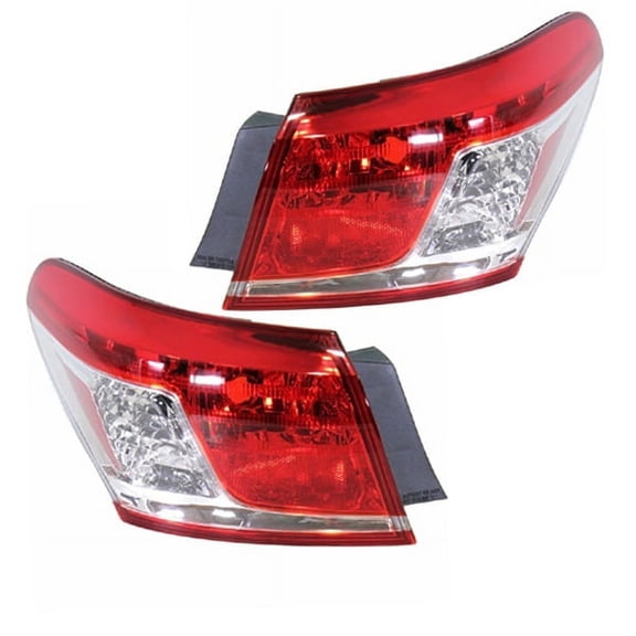 For 10-12 ES350 Outer Taillight Taillamp Rear Tail Light Lamp w/o Bulb Set Pair