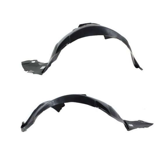 For 10-12 Fusion Front Splash Shield Inner Fender Liner Panel Plastic SET PAIR