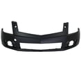 thumbnail image 1 of For 10-12 SRX Front Upper Bumper Cover Assy w/o Park Aid Sensor Holes GM1000915, 1 of 5