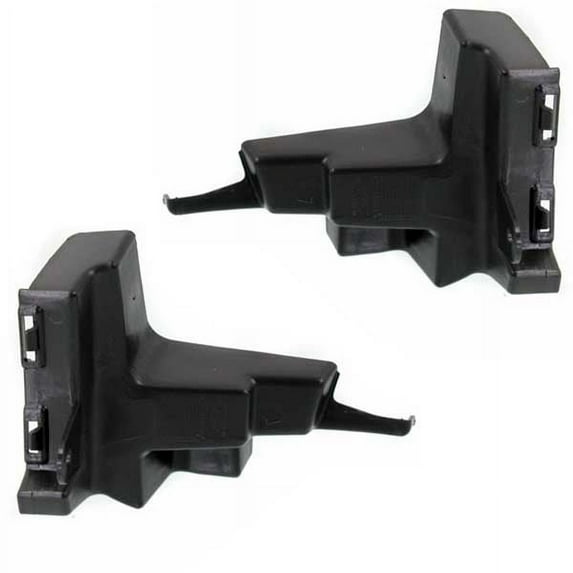 For 10-13 Benz E-Class Front Bumper Cover Lower Retainer Mount Bracket SET PAIR