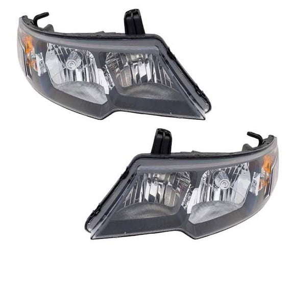 For 10-13 Forte Hatchback/Sedan Front Halogen Headlight Headlamp w/Bulb PAIR SET