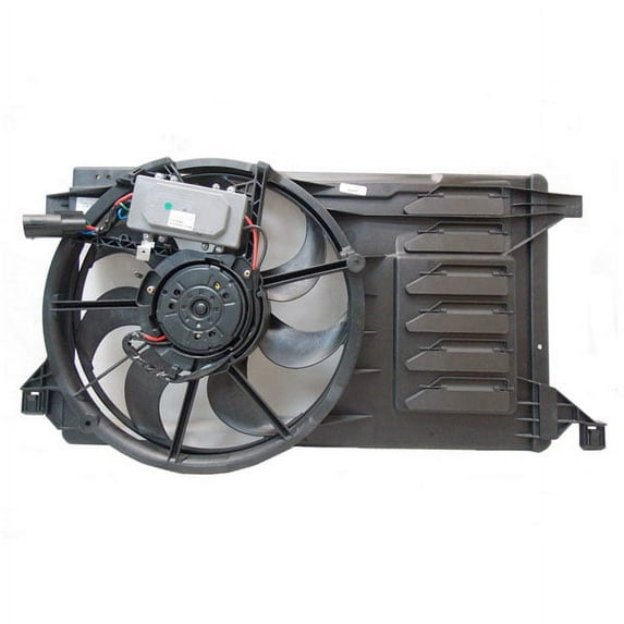 TYC For 10-13 Mazda3 2.0/2.3/2.5L Radiator AC Condenser Cooling Fan Motor Assy