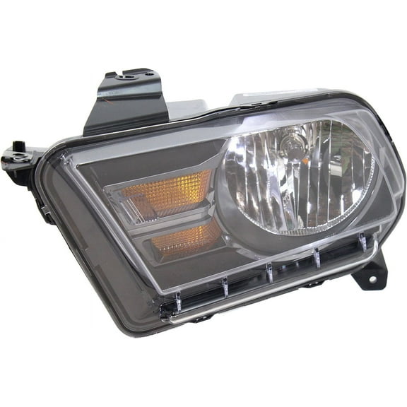 For 10-14 Mustang (Boss 302, GT) Headlight Headlamp Head Light w/Bulb Left Side