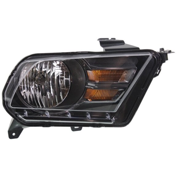For 10-14 Mustang (Boss 302, GT) Headlight Headlamp Head Light w/Bulb Right Side