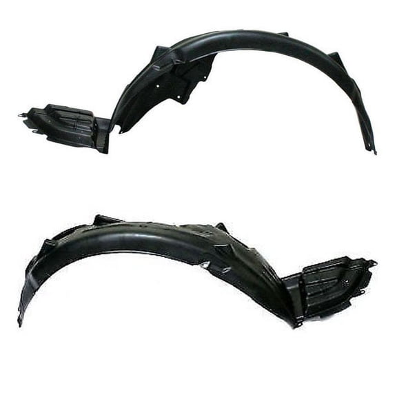 For 10-15 Outback Front Splash Shield Inner Fender Liner Panel Plastic SET PAIR